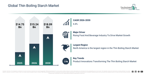 Read more about the article Thin Boiling Starch Market Forecast Reveals Where Future Industry Value Will Be Created
