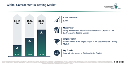 Read more about the article Gastroenteritis Testing Market Research 2026: Market Size, Trends, Segments And Growth Forecast